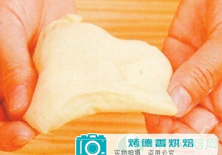 简易面团的滚圆法