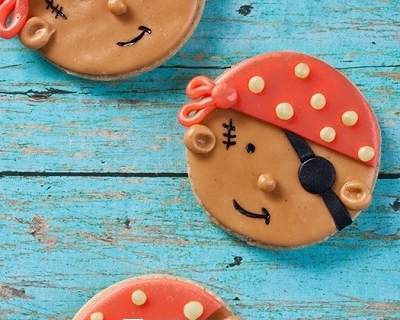 如何制作可爱的小海盗饼干