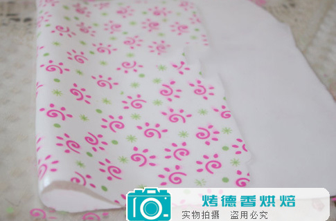 带精美图案的转印糖衣的制作方法