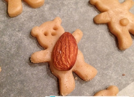 教你制作萌到心都化了的熊仔饼