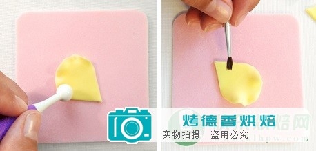 如何制作渐变褶边蛋糕