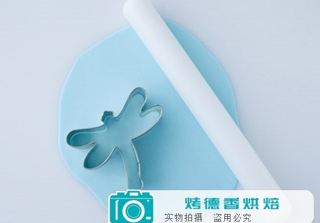 如何制作蜻蜓蝴蝶翻糖装饰曲奇饼干