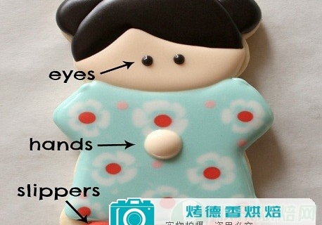 如何制作新春拜年福娃创意主题饼干