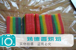 教你做出让心情瞬间灿烂的彩虹饼干
