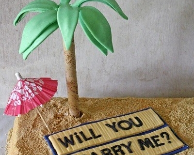 教你制作蛋糕上的翻糖棕榈树