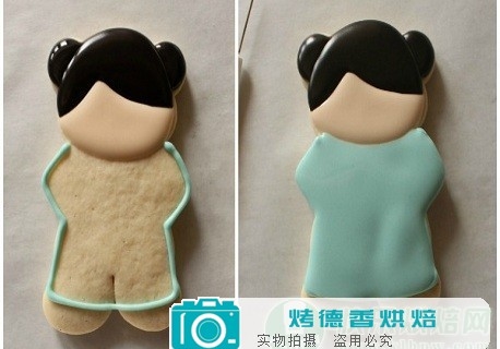 如何制作新春拜年福娃创意主题饼干