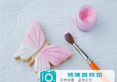 如何制作蜻蜓蝴蝶翻糖装饰曲奇饼干