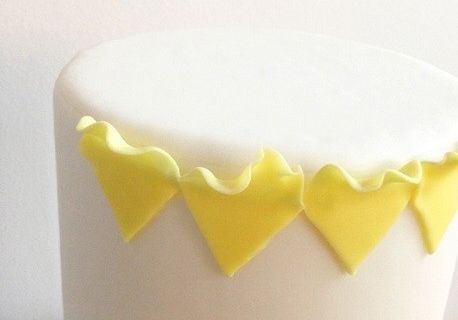 如何制作渐变褶边蛋糕