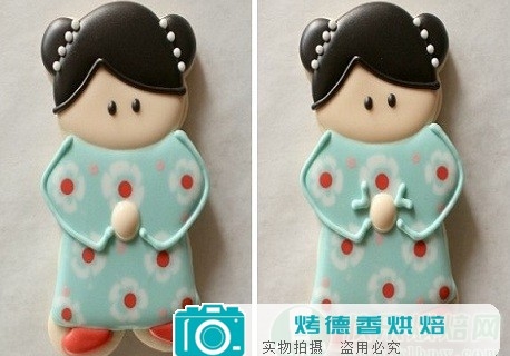 如何制作新春拜年福娃创意主题饼干