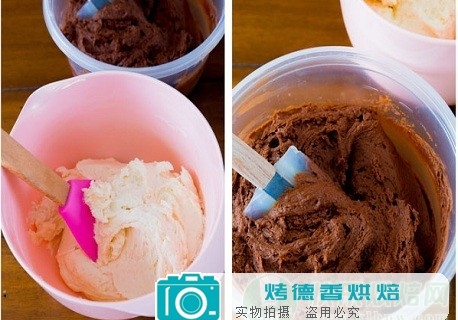 教你轻松制作双色糖霜