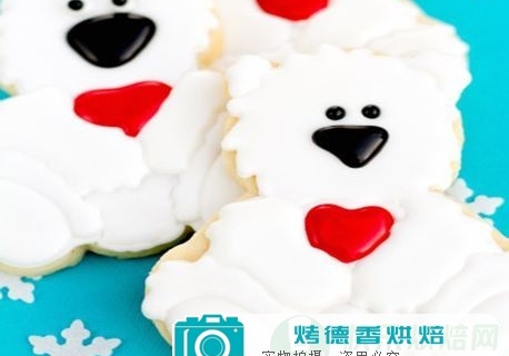 如何制作创意十足的北极熊饼干