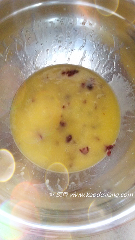 新手必做的饼干–蔓越莓饼干的制作食谱