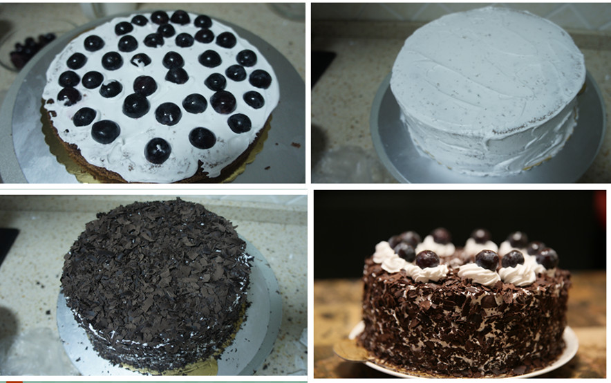 吃货电烤箱食谱:献给母亲浓浓的爱意-黑森林蛋糕的制作方法【母亲节特辑】