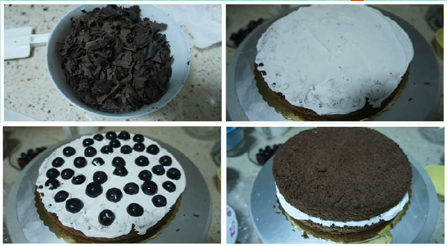 吃货电烤箱食谱:献给母亲浓浓的爱意-黑森林蛋糕的制作方法【母亲节特辑】