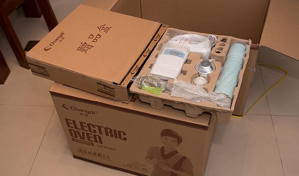长帝crtf40t电烤箱开箱-体验这个烤箱好不好？【试用报告1】