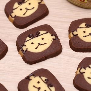 烘焙食谱初级-馬騮仔（猴子）曲奇小猴子曲奇饼干制作方法