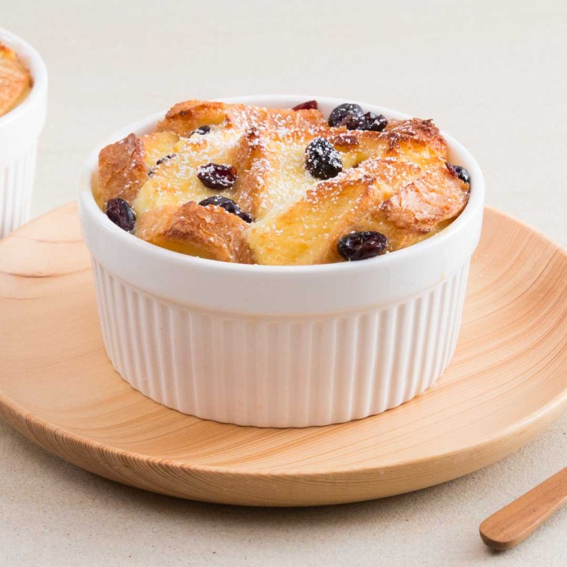 烘焙食谱-面包布丁制作方法