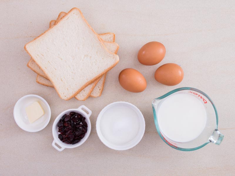 烘焙食谱-面包布丁制作方法