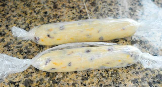 烘焙食谱:手工蔓越莓橘子奶油饼干