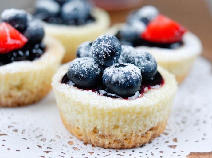 超级容易100%成功的迷你乳酪烘焙食谱