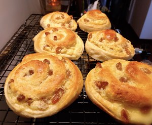 椰蓉果仁面包-烘焙食谱