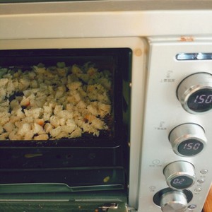 自制面包糠（烤箱版）