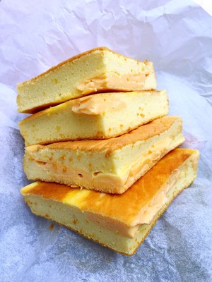 蜂蜜芝士流心蛋糕烘焙食谱