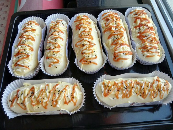 超好吃的芝士肉松包烘焙食谱