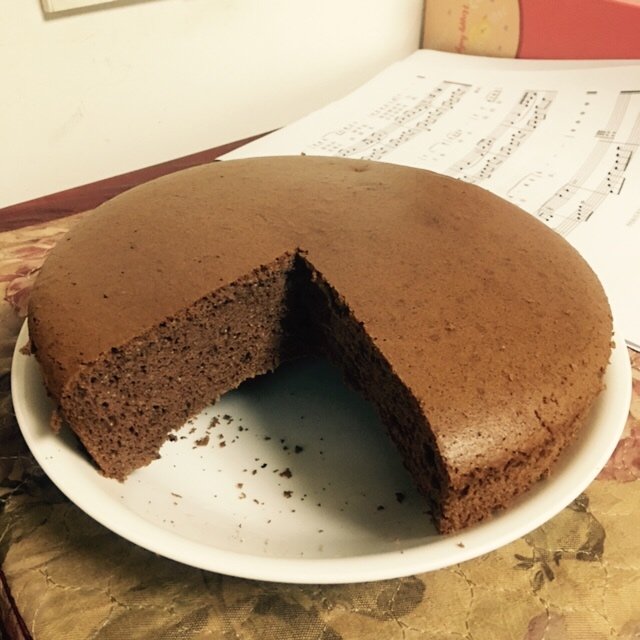 超简单美味可可戚风蛋糕(八寸)-烘焙食谱