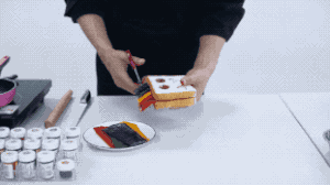 彩虹吐司（动图超详细）烘焙食谱