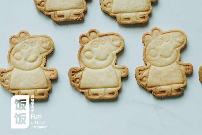 小猪佩奇饼干 制作方法
