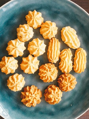 香葱曲奇 制作方法