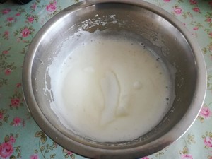 薄荷戚风 制作食谱