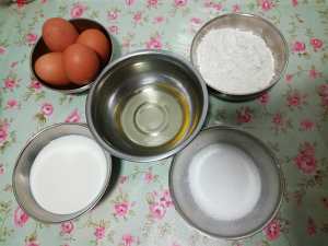 薄荷戚风 制作食谱