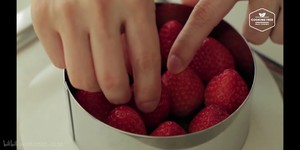 （cooking tree）草莓芝士蛋糕制作方法