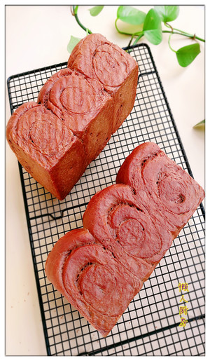 可可豆吐司制作方法