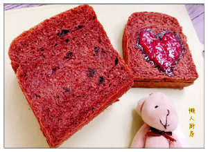 可可豆吐司制作方法