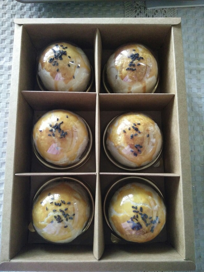 蛋黄酥制作方法