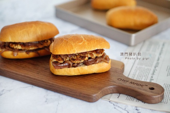 澳门猪扒包&港式奶油猪  制作方法