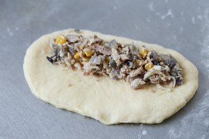 浓香金枪鱼面包 制作食谱