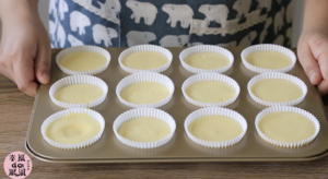 全蛋法打发原味海绵杯子蛋糕制作方法