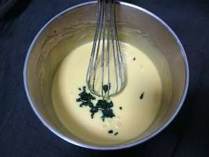 薄荷戚风 制作食谱