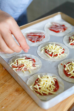 纽扣披萨 制作食谱