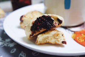 蔓越莓坚果司康饼制作方法