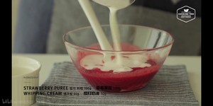 （cooking tree）草莓芝士蛋糕制作方法