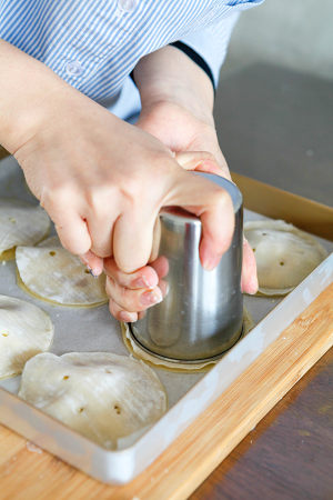 纽扣披萨 制作食谱