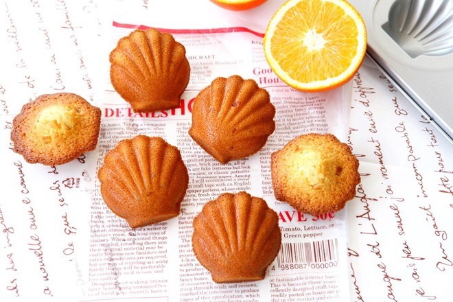 椰子橙香玛德琳 制作方法