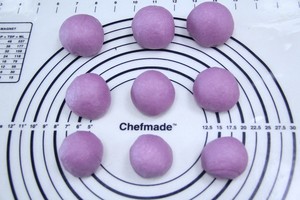 低脂健康的紫薯面包 制作方法