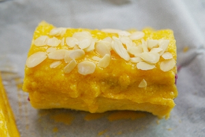 岩烤奶酪紫薯卷 制作方法