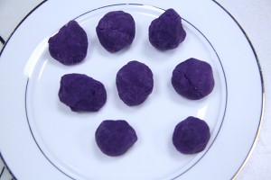 低脂健康的紫薯面包 制作方法